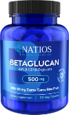 NATIOS Betaglucan, Betaglukany s Camu Camu, 500 mg, 90 veganských kapslí
